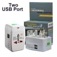 UNIVERSAL TRAVEL USB PLUG ADAPTOR