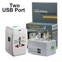 UNIVERSAL TRAVEL USB PLUG ADAPTOR