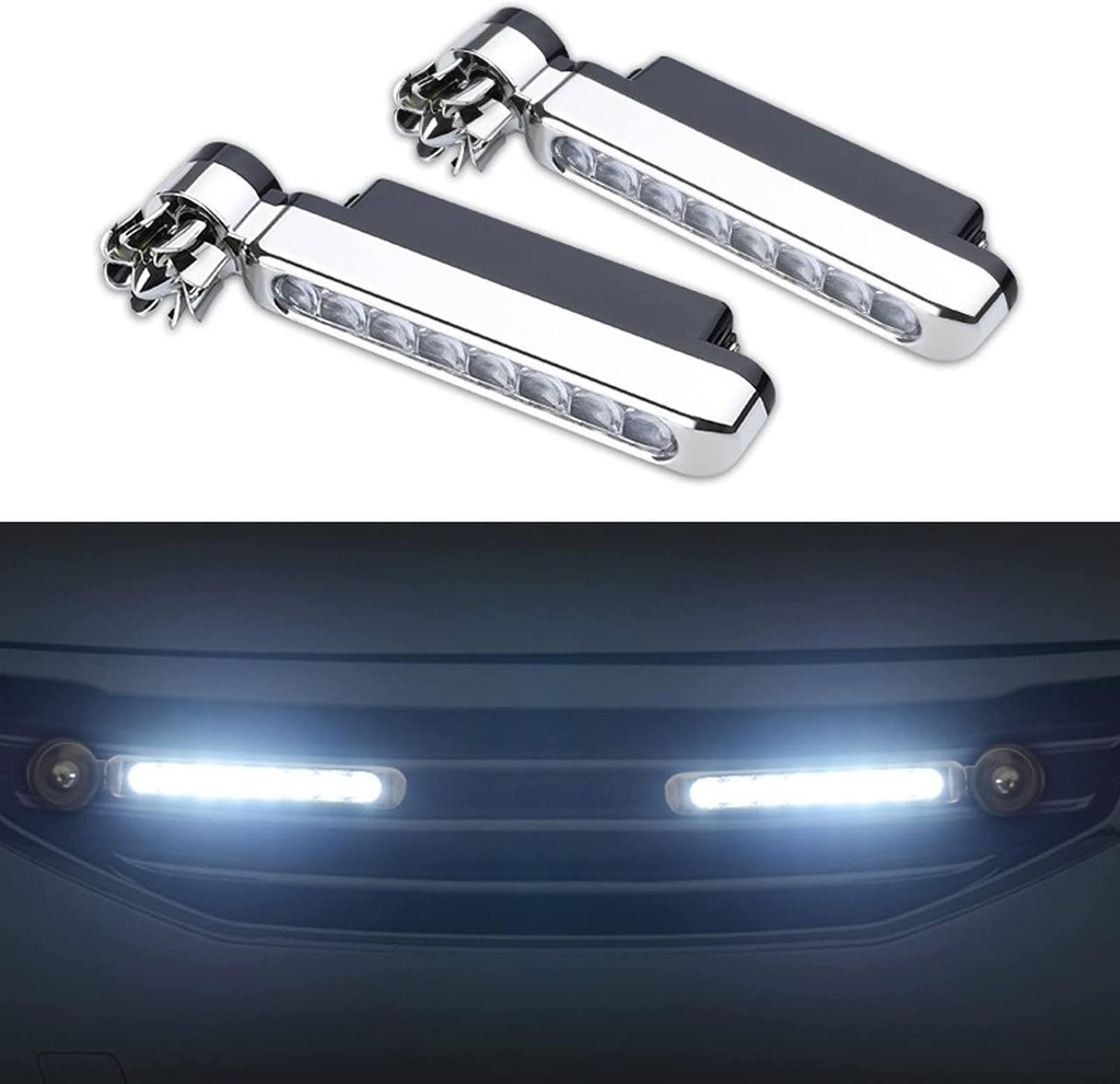 2Pcs Car Running Led