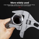 Adjustable Wrench Short Shank