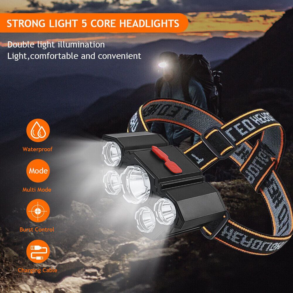 5LED HEADLAMP