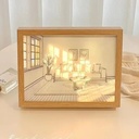 3D LED PAINTING WOODEN PHOTO FRAME