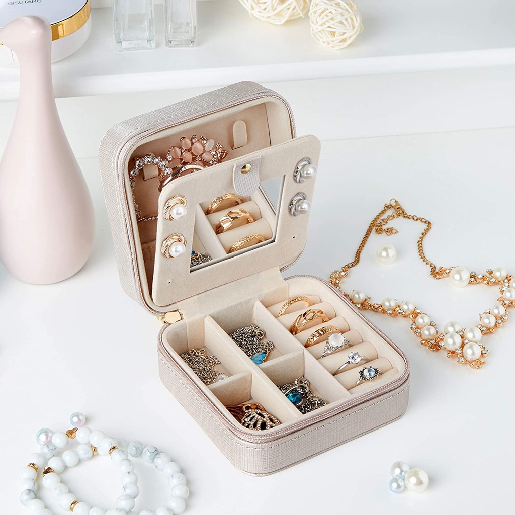 MINI JEWELLERY BOX WITH MIRROR