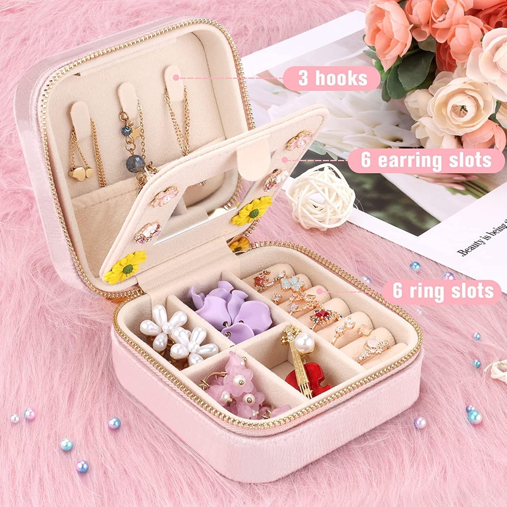 MINI JEWELLERY BOX WITH MIRROR