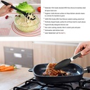 Silicone Wooden Spatula With Stand 11Pcs Set