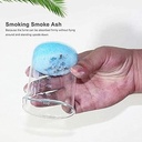 DISPOSABLE SMOKELESS CIGARETTE ASHTRAY INCLUDING SAND CLEANER