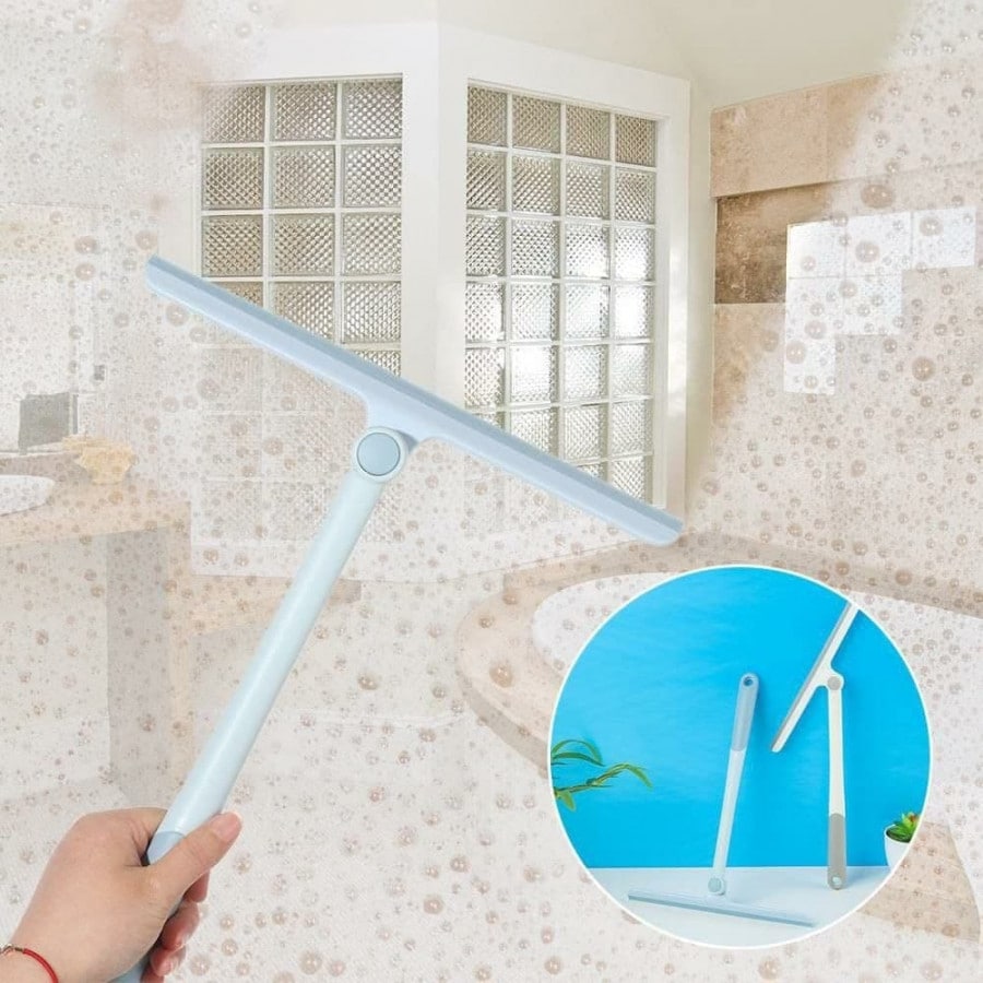 360° SQUEEGEE WINDOW GLASS CLEANER