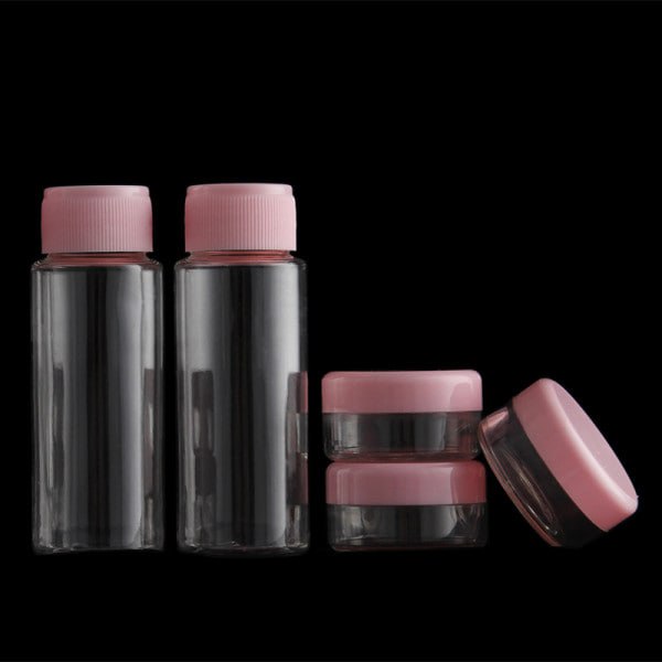 PORTABLE REFILLABLE TRAVEL COSMETICS BOTTLES