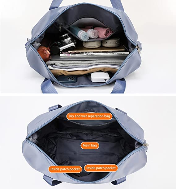 TRAVEL FOLDABLE BAG WITH POCKET