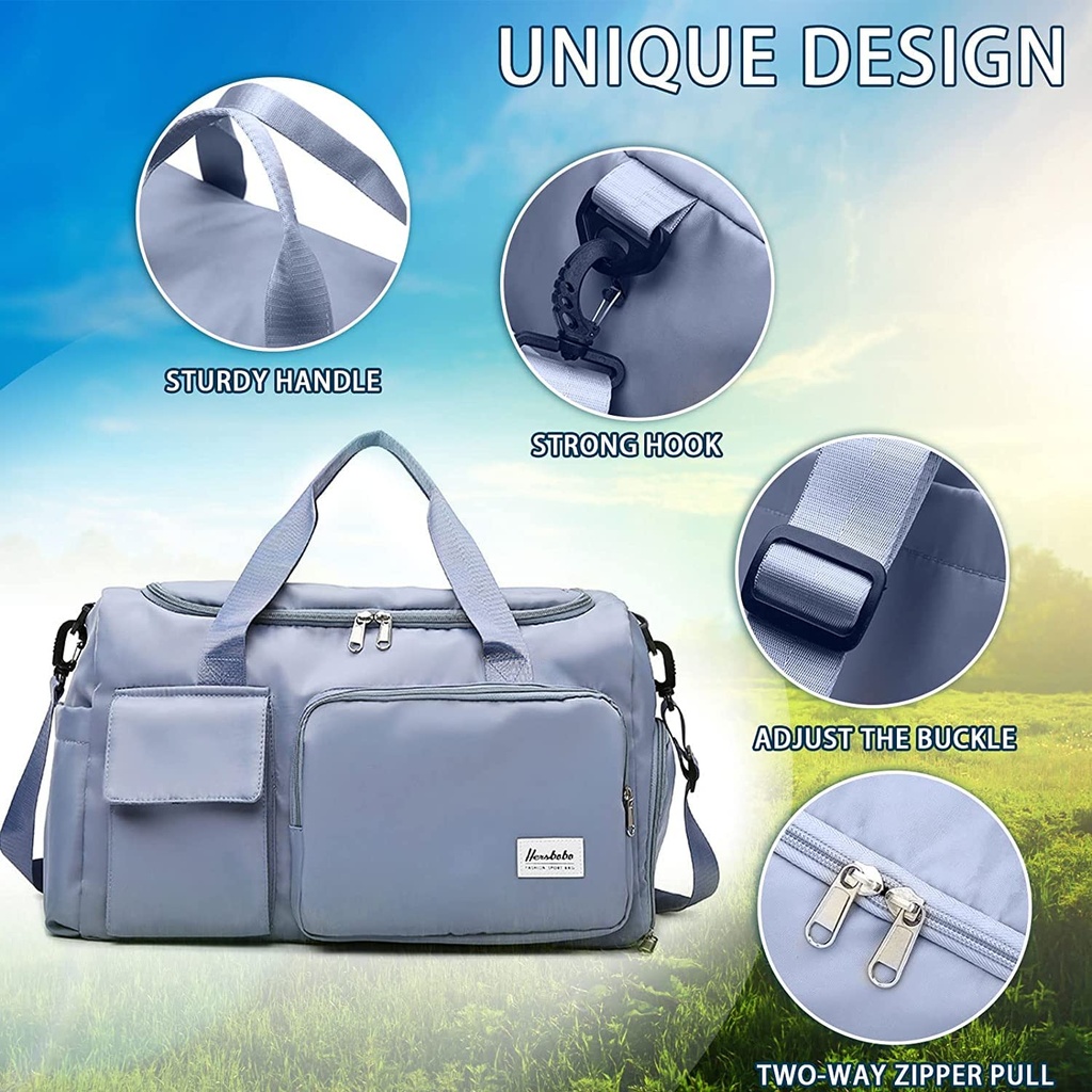 6 POCKET MULTI PURPOSE TRAVEL FOLDABLE BAG