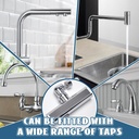 4 MODES WATERFALL KITCHEN FAUCET