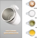 AUTOMATIC MAGNETIC STIRRING COFFEE MUG