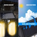 DUAL OUTDOOR SOLAR LIGHT