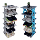 6 LAYER FOLDABLE SHOE RACK