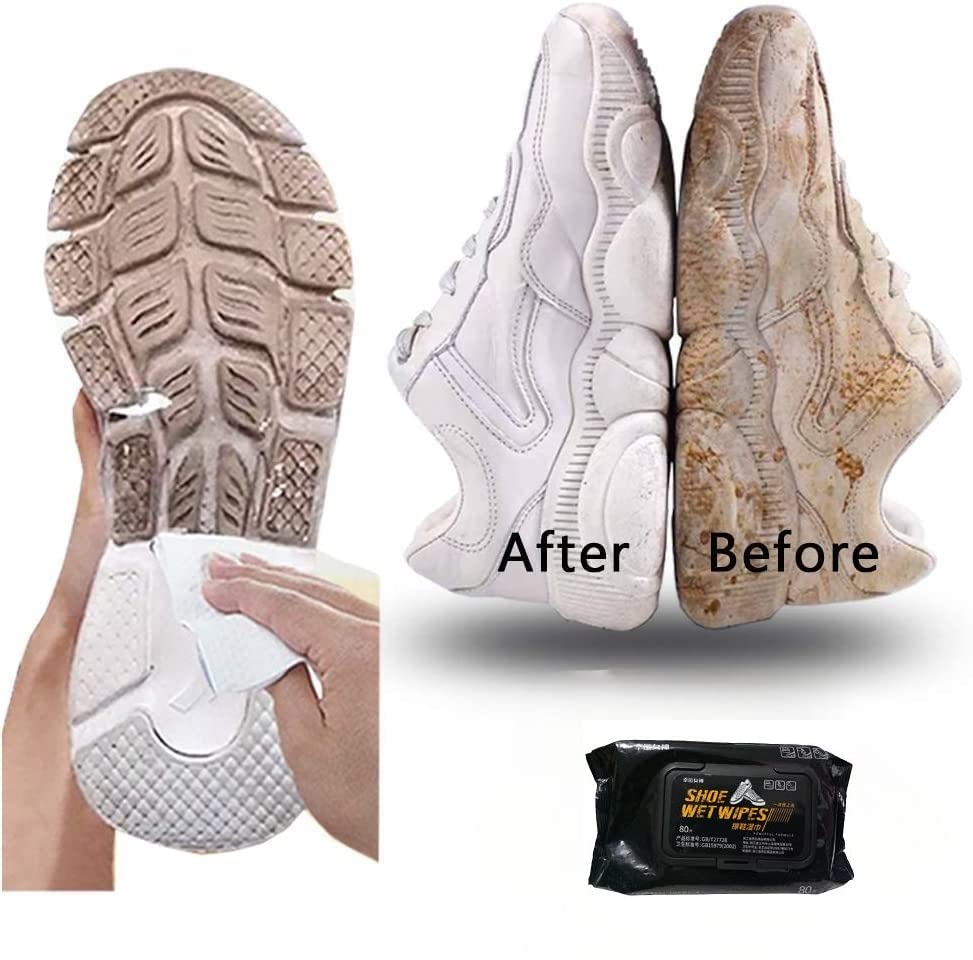 SHOE CLEANING WIPES (80 PCS)