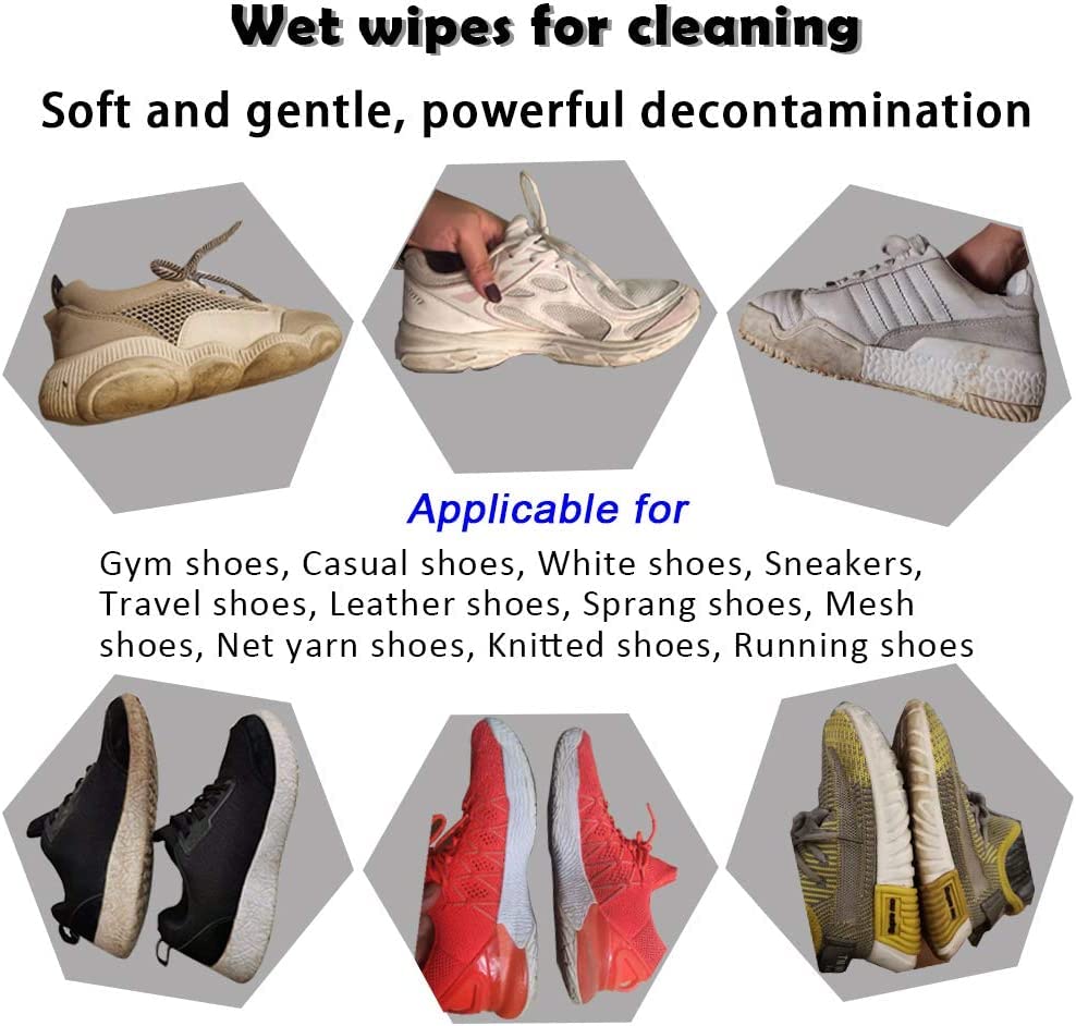 SHOE CLEANING WIPES (80 PCS)