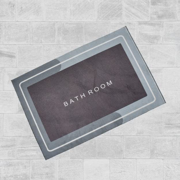 SQUARE BATHROOM MAT(57*38 CM)