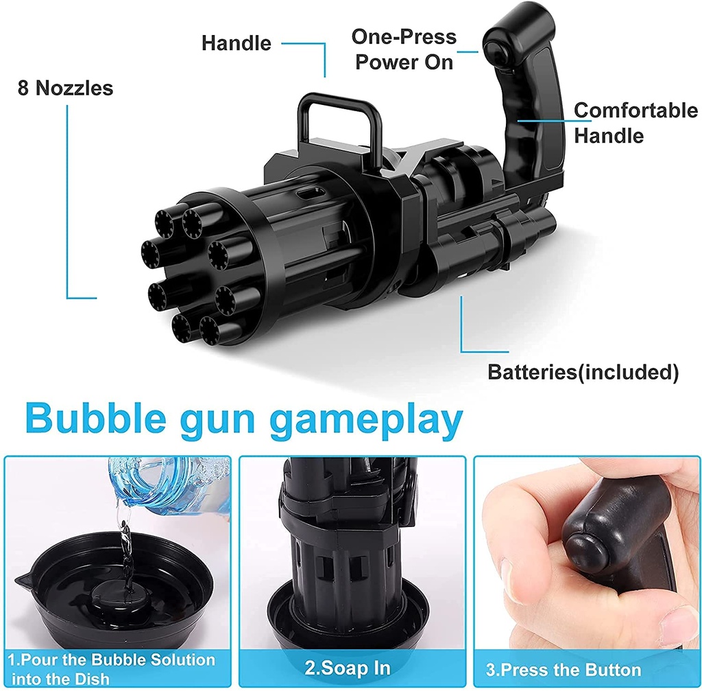 ELECTRIC BUBBLE GUN