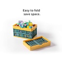 FOLDABLE FRUIT STORAGE BASKET