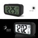 BLACK DIGITAL RECTANGLE CLOCK