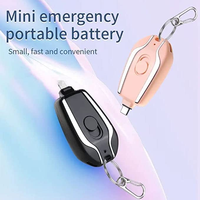 MINI POWER EMERGENCY PAD KEYCHAIN FOR I PHONE