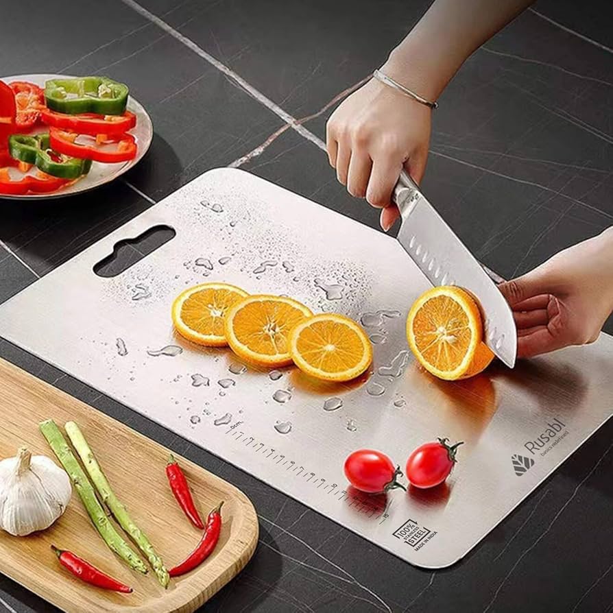 STAINLESS STELL CHOPPING  BORD