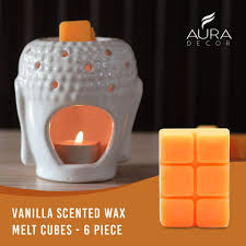 Anti Mosquito Scented Wax Melt Cubes Pack Of 6 Pie  ce