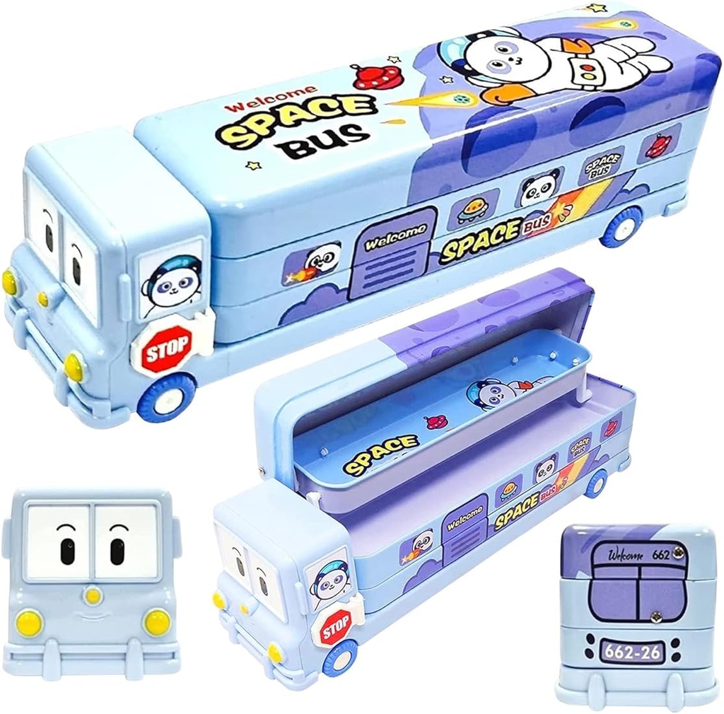 Bus Pencil Box (1 Piece)