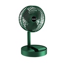 TELESCOPIC PORTABLE FOLDING FAN