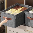 Folding Storage Box With Lid