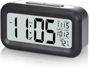 BLACK DIGITAL RECTANGLE CLOCK