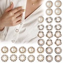 30pcs Pearl Buttons Mini Fancy Brooch Buttons