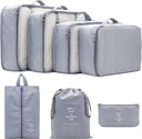 7 PCS TOILETRY BAG