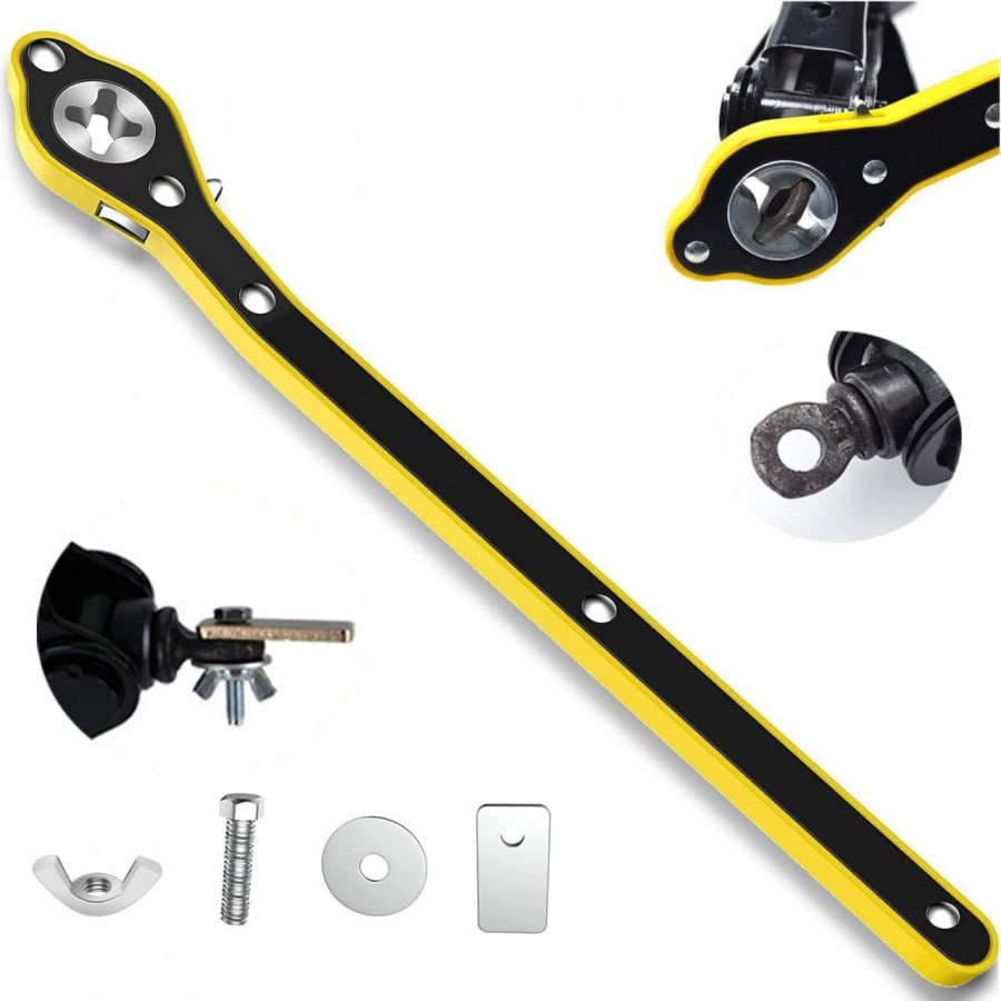 UNIVERSAL CAR JACK RETCHET WRENCH WITH ACCESSORIES