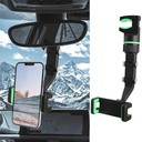 REARVIEW MIRROR PHONE HOLDER