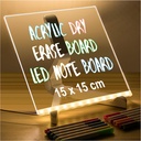 ACRYLIC LED MSG BOARD