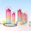 4 PCS MOTIVATIONAL WATER BOTTLE