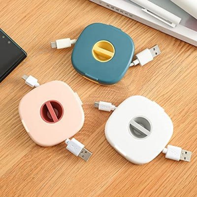 2-IN-1 MOBILE PHONE CABLE CASE HOLDER