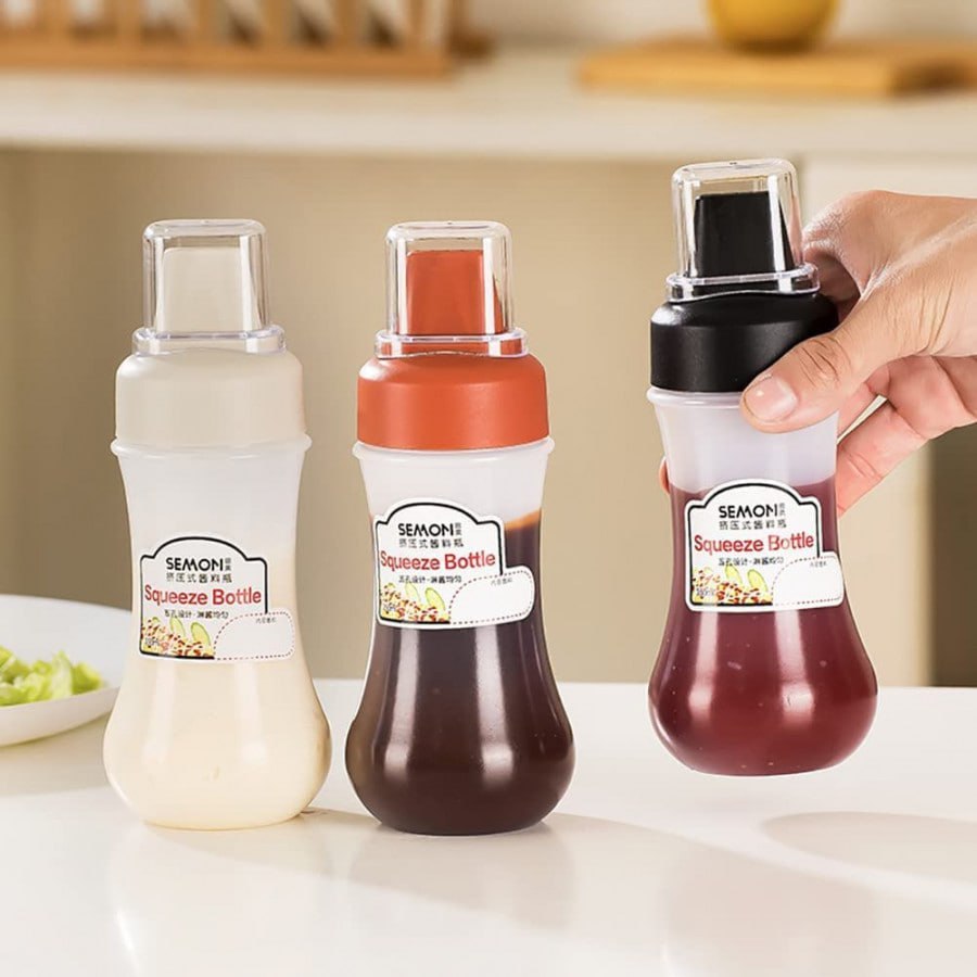 SQUEEZE BOTTLE CONDIMENT BOTTLES