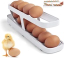 DOUBLE LAYER ROLL-DOWN EGG DISPENSER