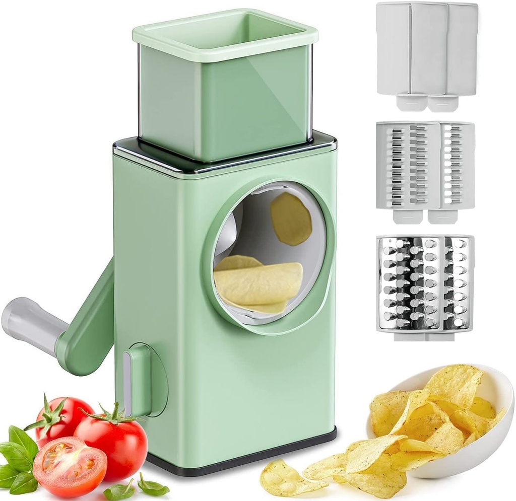 Vegetable Shredder Round Mandoline Slicer