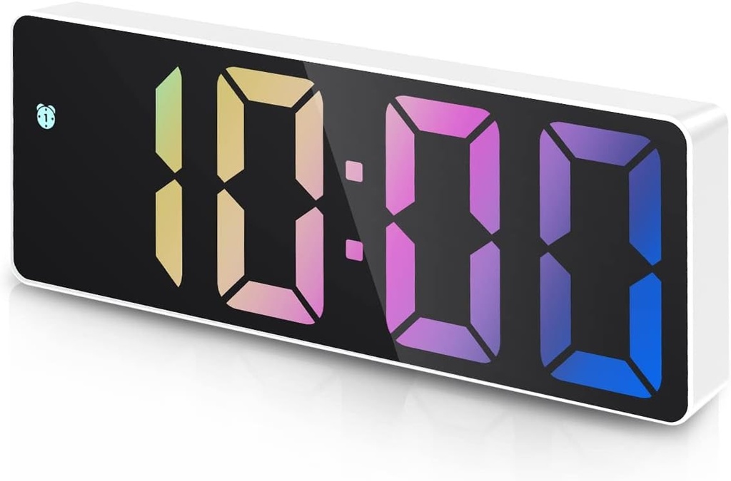 Rainbow LED Clock