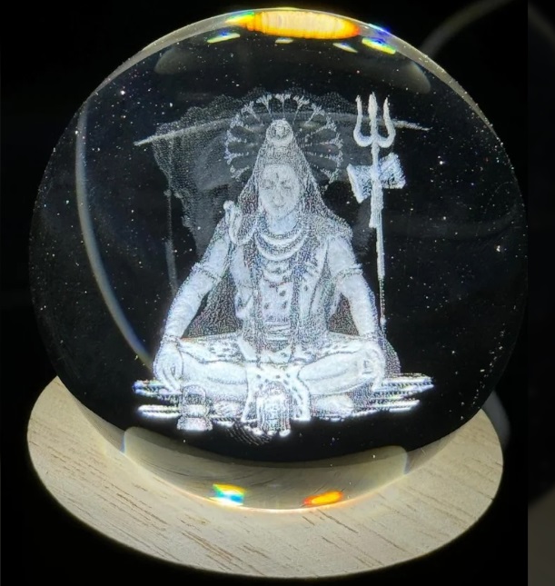 Lord Shiva Crystal Sh