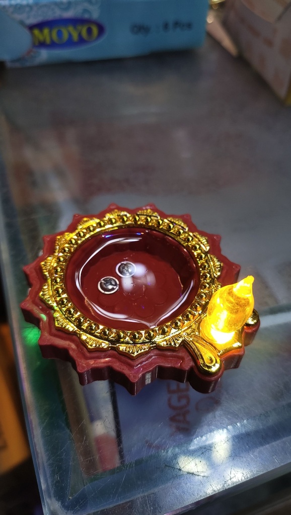 Golden Sensor fancy Diya