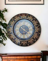 [TWUP979.40] Victorian Style Big Round Wall Clock (51*51 CM)