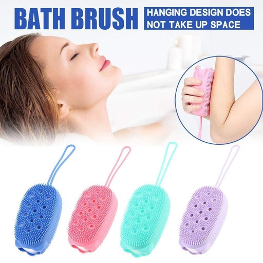 [MAHANTSRT41] SILICONE BODY BRUSH