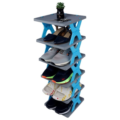 [CZONESRT223] 6 LAYER FOLDABLE SHOE RACK