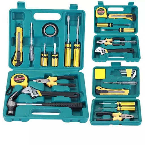 [CZONESRT389.4] 12 PC HOUSEHOLD TOOL BOX