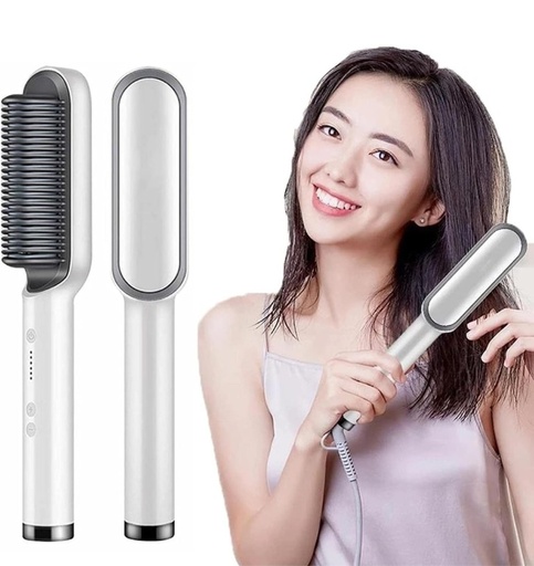 [seasonW448] Hair Straightener Comb for Women & Men, Hair Styler,